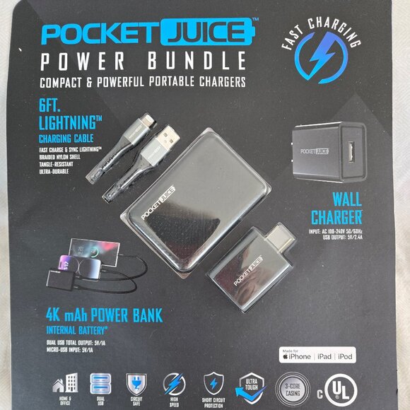 Pocket Juice Power Bundle NWT